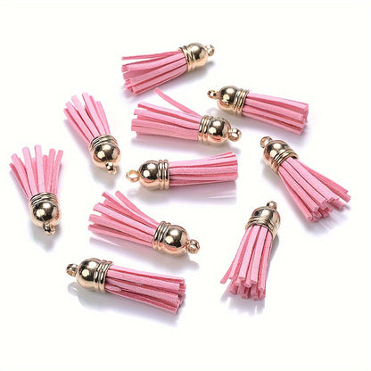 Colorful Polyester Tassel Pendants