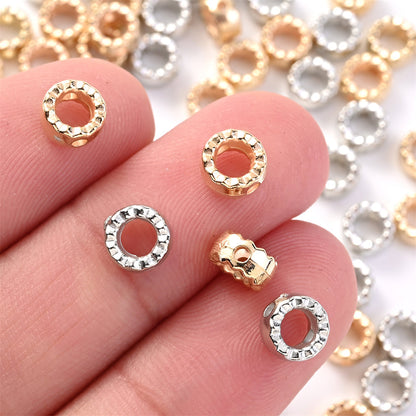 Round CCB Spacer Beads