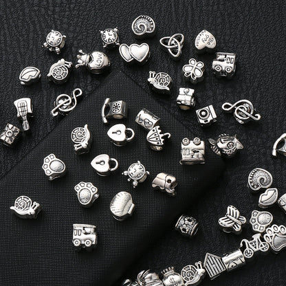 Mixed Alloy Large Hole Beads