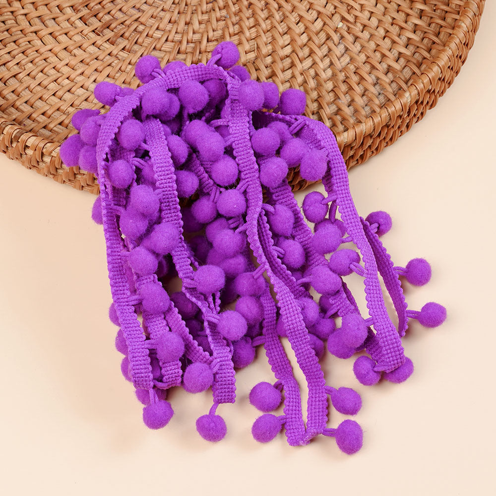 Pom Pom Ball Tassel Lace Trim