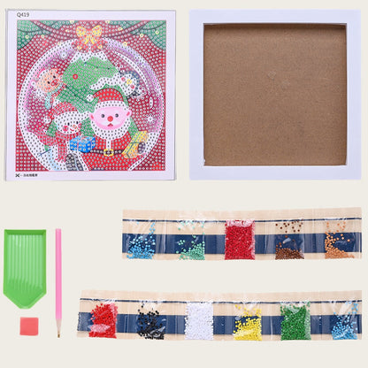Diamond Art Christmas Ornament Kit