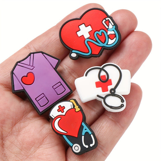 Nurse Theme Silicone Beads