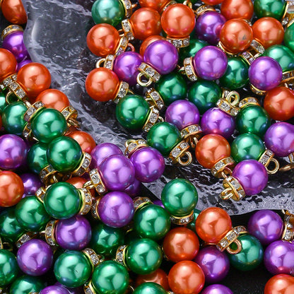 Halloween Acrylic Pearl Charm Set