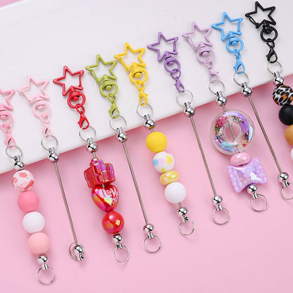 Blank Beadable Keychain Bars