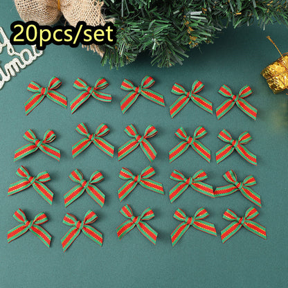 Christmas Mini Satin Ribbon Bows