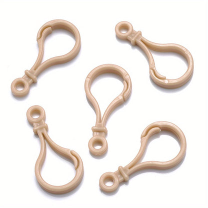 Lamp Shape Acrylic Lobster Clasps