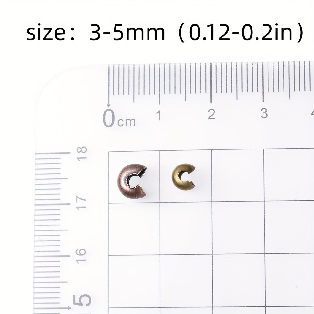Color Round Overlay Press Joint Beads