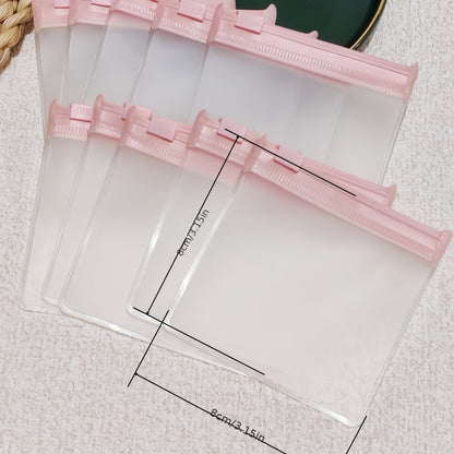 8 cm Square Reusable EVA Jewelry Storage Bags
