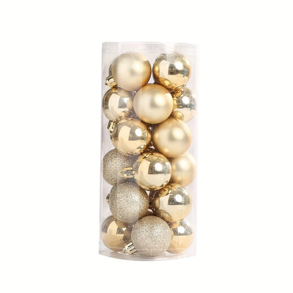 Plastic Christmas Ball Charms