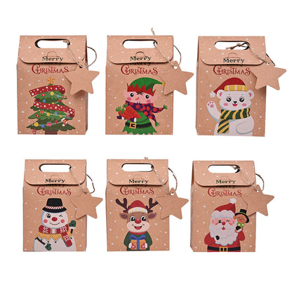 Christmas Kraft Paper Gift Boxes
