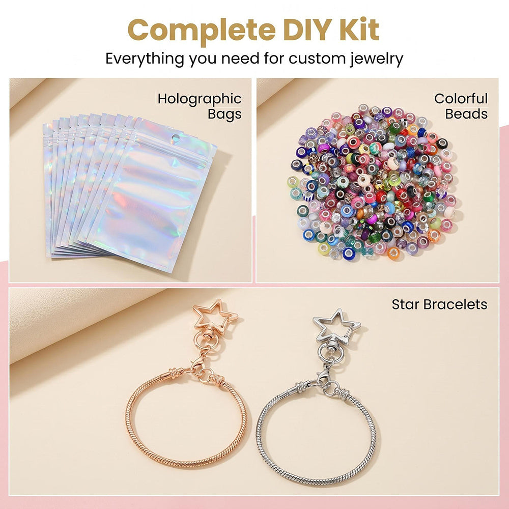 20PCS Beaded Keychain Making Set