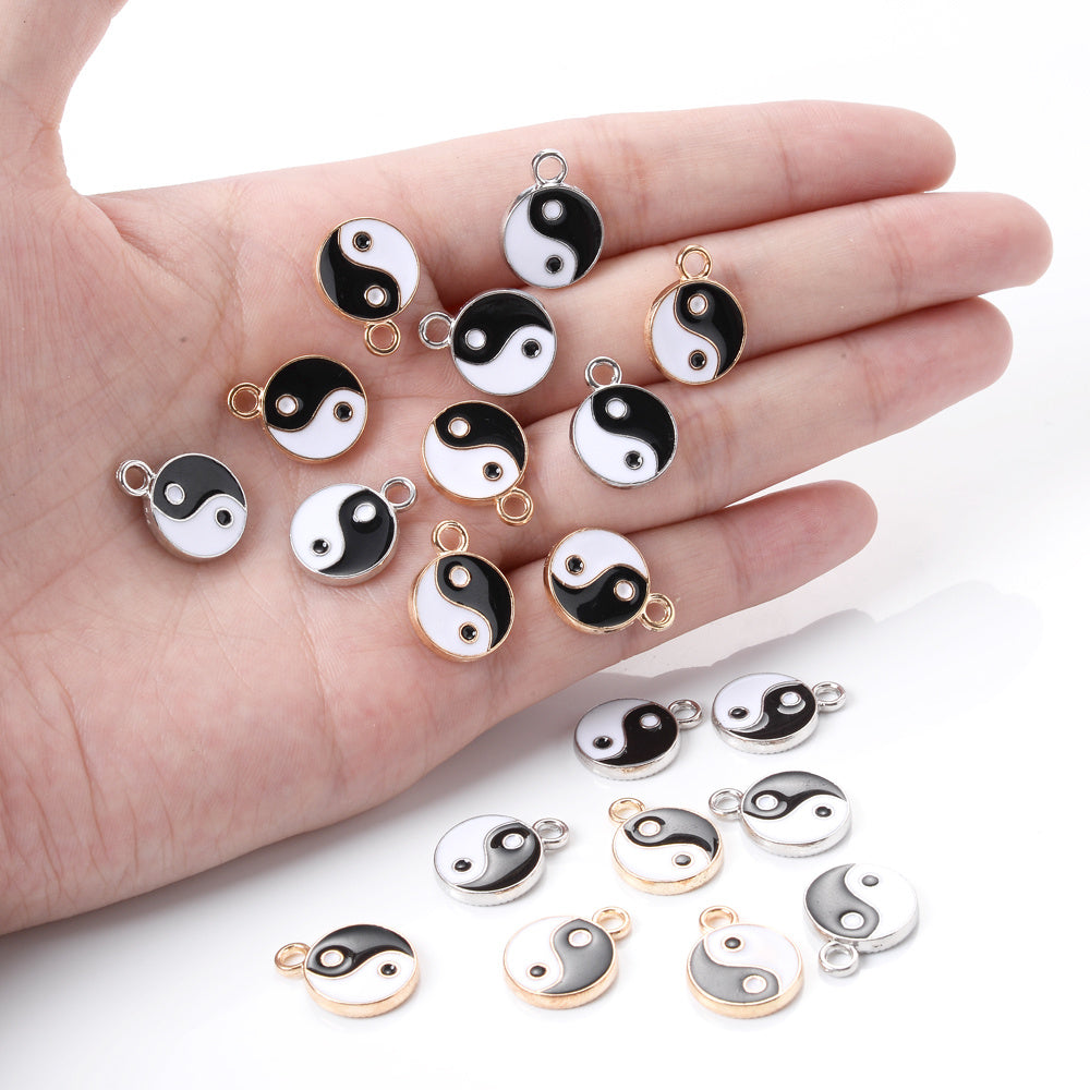 Yin Yang Alloy Pendants