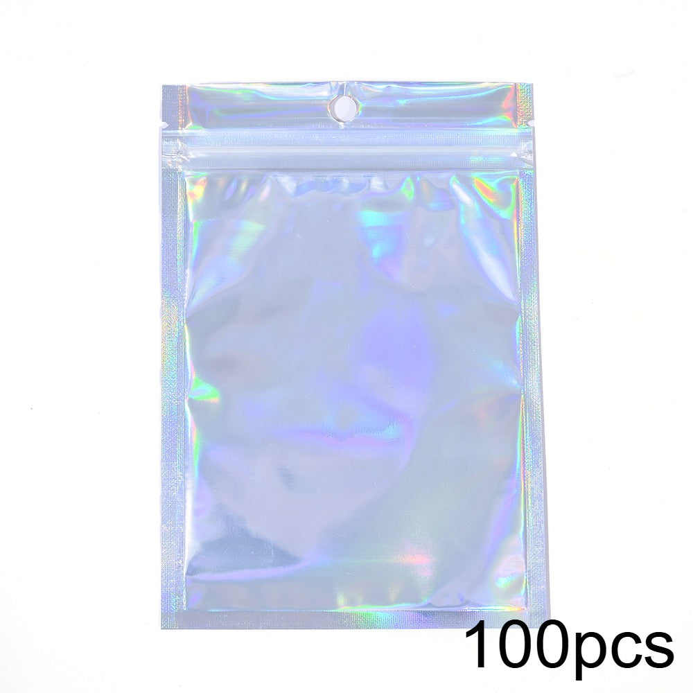 Holographic Resealable Packaging Bags
