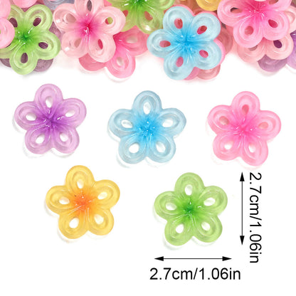 Gradient Flower Beads