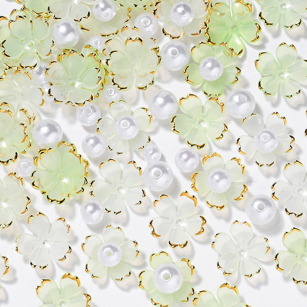 Cherry Blossom Acrylic Bead DIY Kit